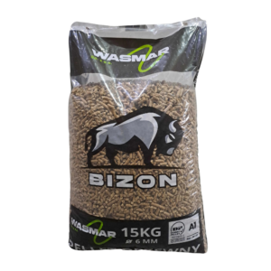 Pellet drzewny BIZON iglasty workowany A1 (1 worek 15 kg)